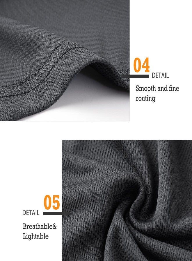 Surenow شورت رياضي رجالي من Surenow، مناسب للجري والتمارين الرياضية، بطول 3 بوصات، خفيف الوزن، يسمح بالتهوية، مزود بجيوب، لون رمادي داكن - Image 5